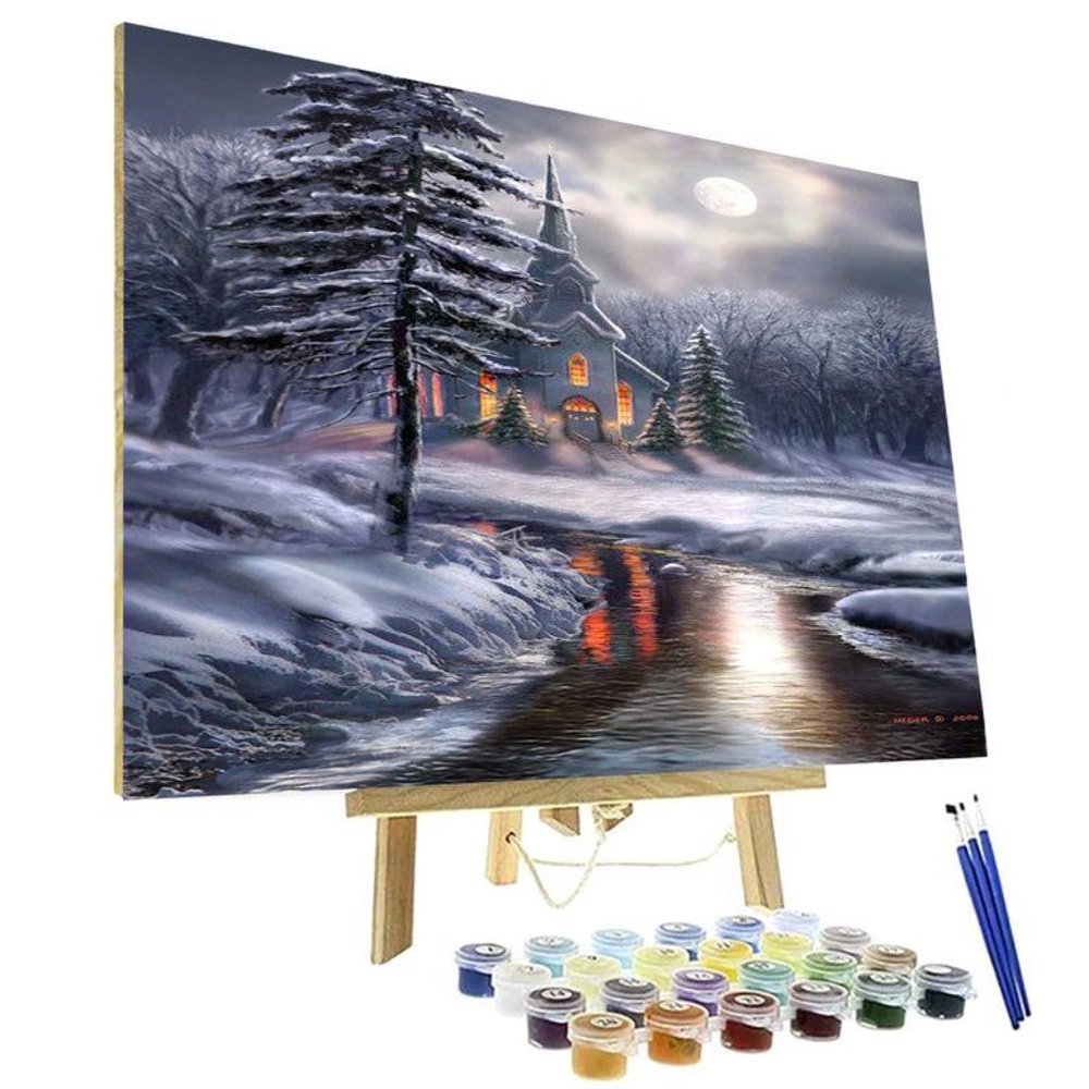 Paint By Numbers Kit Wildwood Church